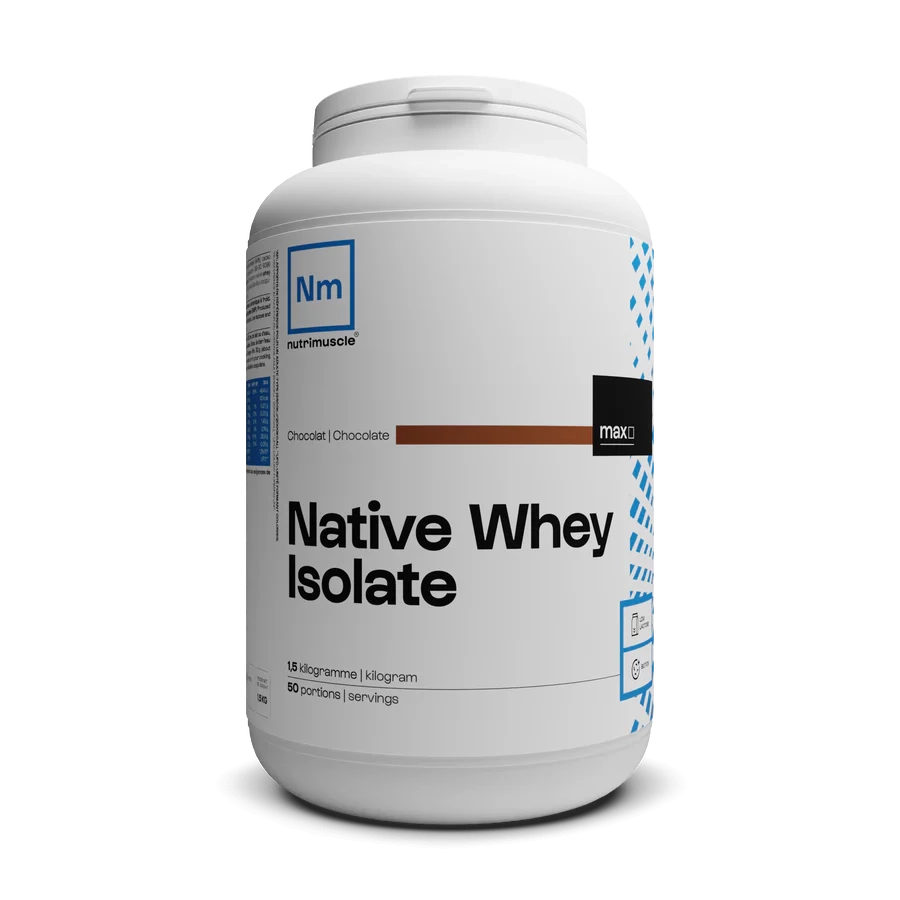 native whey isolate low lactose chocolat