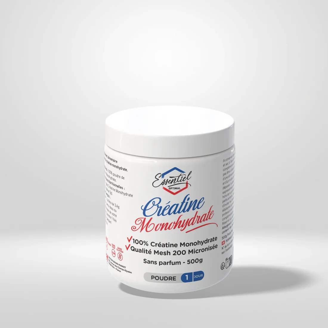 creatine500 monohydrate essentiel optimal