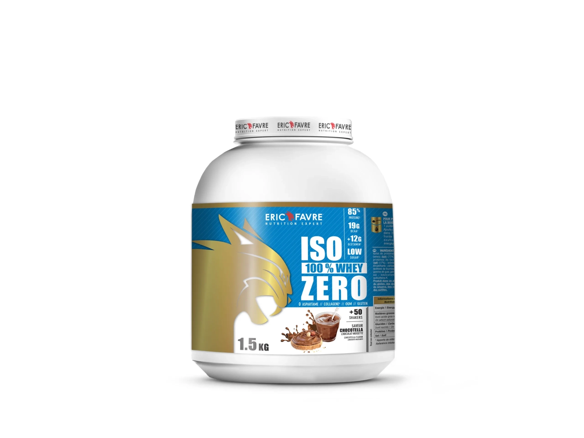 Iso Zero 100% Whey Protéine eric favre